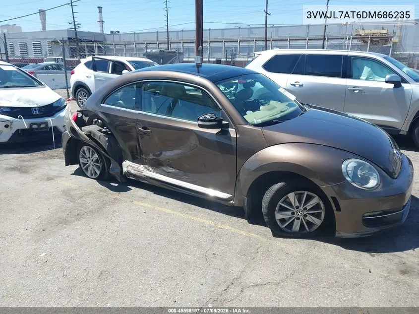 2013 Volkswagen Beetle 2.0L Tdi VIN: 3VWJL7AT6DM686235 Lot: 45598197