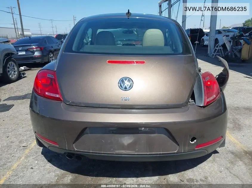 2013 Volkswagen Beetle 2.0L Tdi VIN: 3VWJL7AT6DM686235 Lot: 45598197
