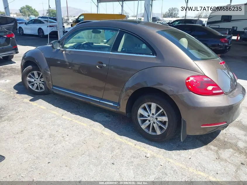 2013 Volkswagen Beetle 2.0L Tdi VIN: 3VWJL7AT6DM686235 Lot: 45598197