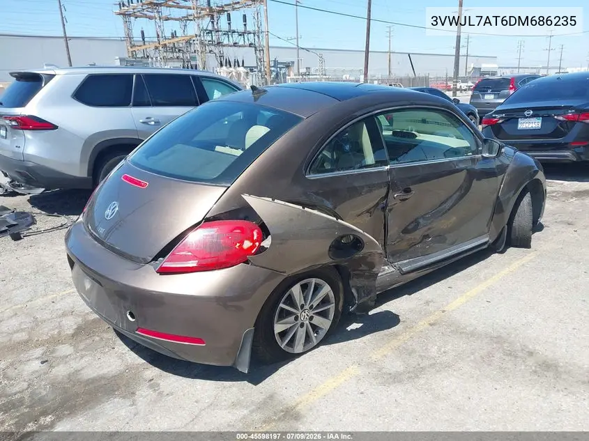 2013 Volkswagen Beetle 2.0L Tdi VIN: 3VWJL7AT6DM686235 Lot: 45598197