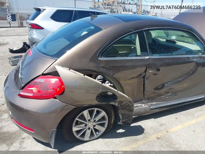2013 Volkswagen Beetle 2.0L Tdi VIN: 3VWJL7AT6DM686235 Lot: 45598197
