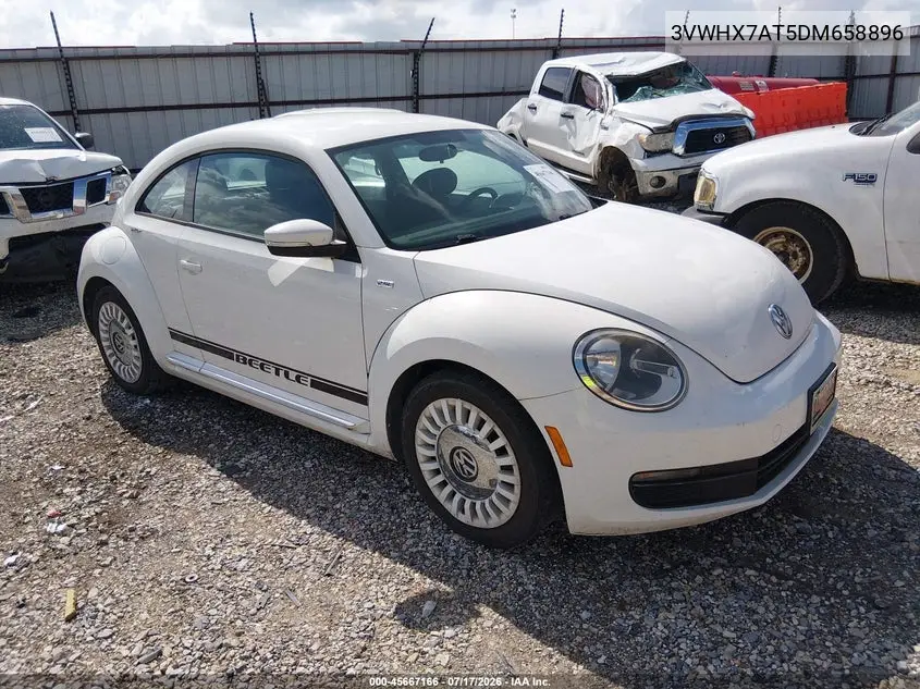 2013 Volkswagen Beetle 2.5L VIN: 3VWHX7AT5DM658896 Lot: 45667166
