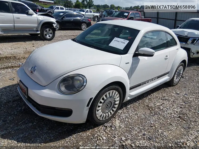 2013 Volkswagen Beetle 2.5L VIN: 3VWHX7AT5DM658896 Lot: 45667166