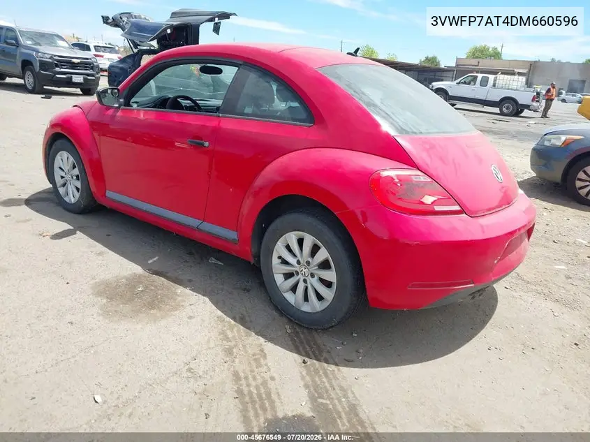 2013 Volkswagen Beetle 2.5L Entry VIN: 3VWFP7AT4DM660596 Lot: 45676549