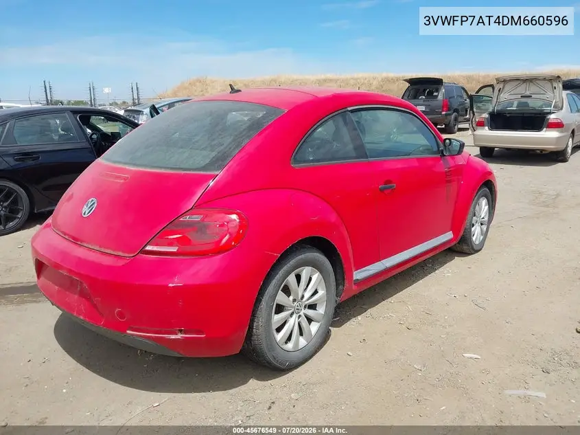 2013 Volkswagen Beetle 2.5L Entry VIN: 3VWFP7AT4DM660596 Lot: 45676549