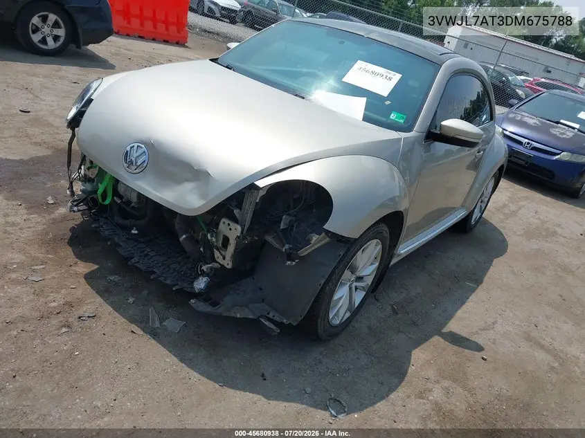 3VWJL7AT3DM675788 2013 Volkswagen Beetle 2.0L Tdi