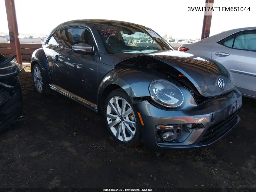 3VWJ17AT1EM651044 2014 Volkswagen Beetle 1.8T