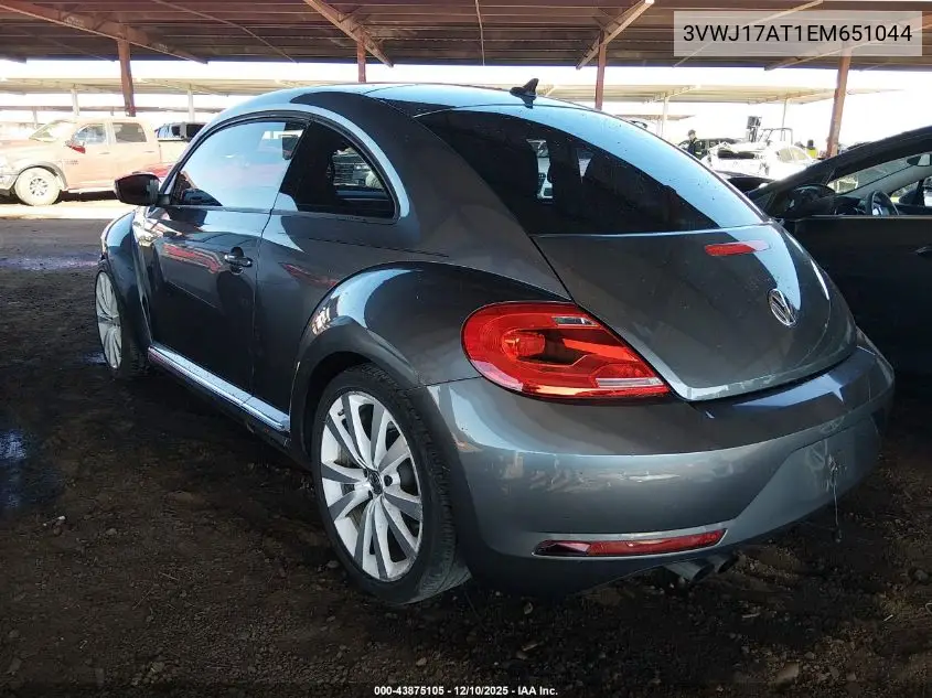 3VWJ17AT1EM651044 2014 Volkswagen Beetle 1.8T