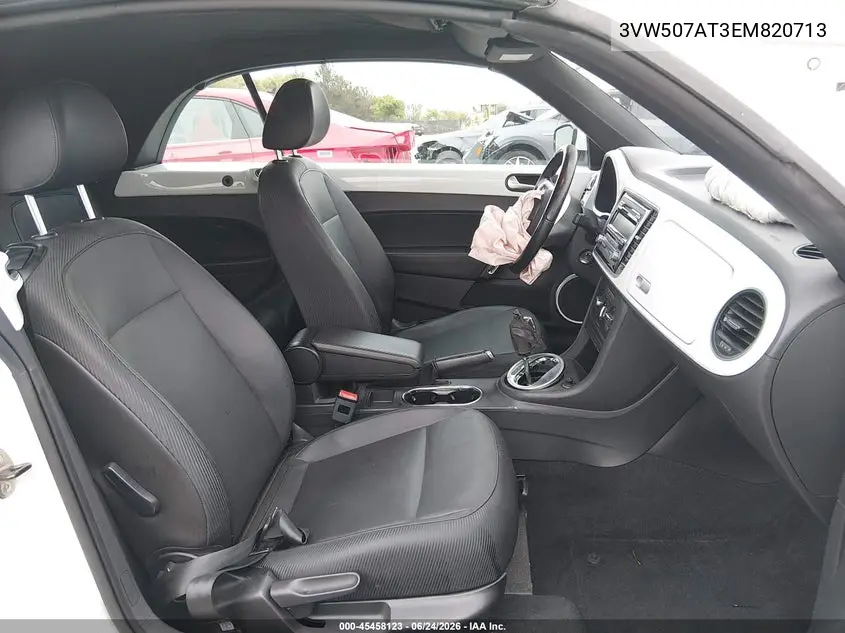 2014 Volkswagen Beetle 1.8T VIN: 3VW507AT3EM820713 Lot: 45458123