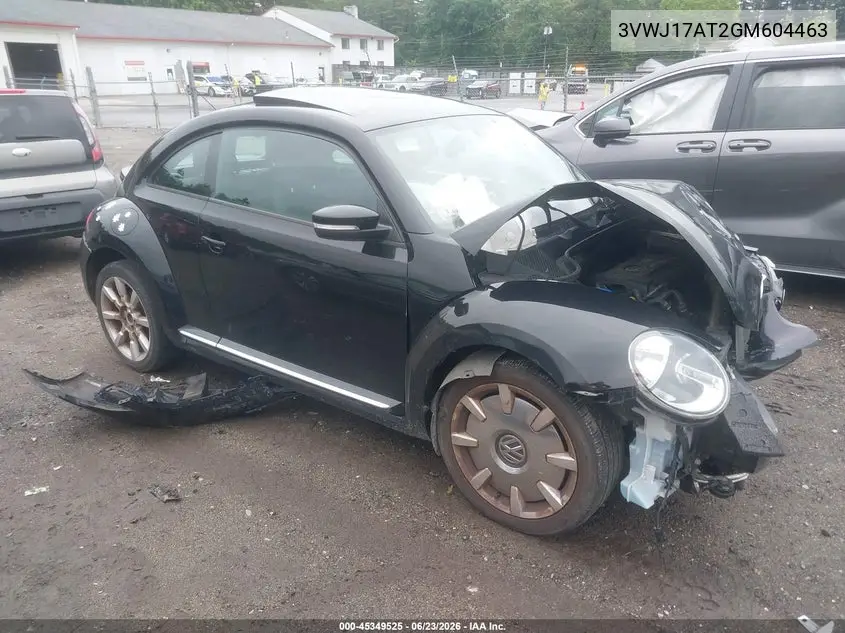 2016 Volkswagen Beetle 1.8T Sel VIN: 3VWJ17AT2GM604463 Lot: 45349525