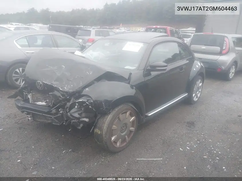 2016 Volkswagen Beetle 1.8T Sel VIN: 3VWJ17AT2GM604463 Lot: 45349525