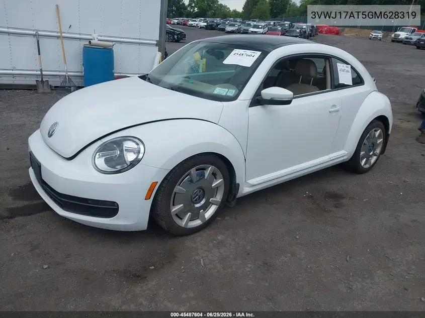 2016 Volkswagen Beetle 1.8T Sel VIN: 3VWJ17AT5GM628319 Lot: 45487604