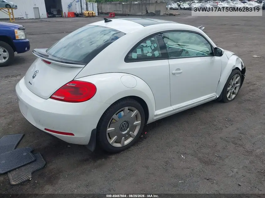 2016 Volkswagen Beetle 1.8T Sel VIN: 3VWJ17AT5GM628319 Lot: 45487604