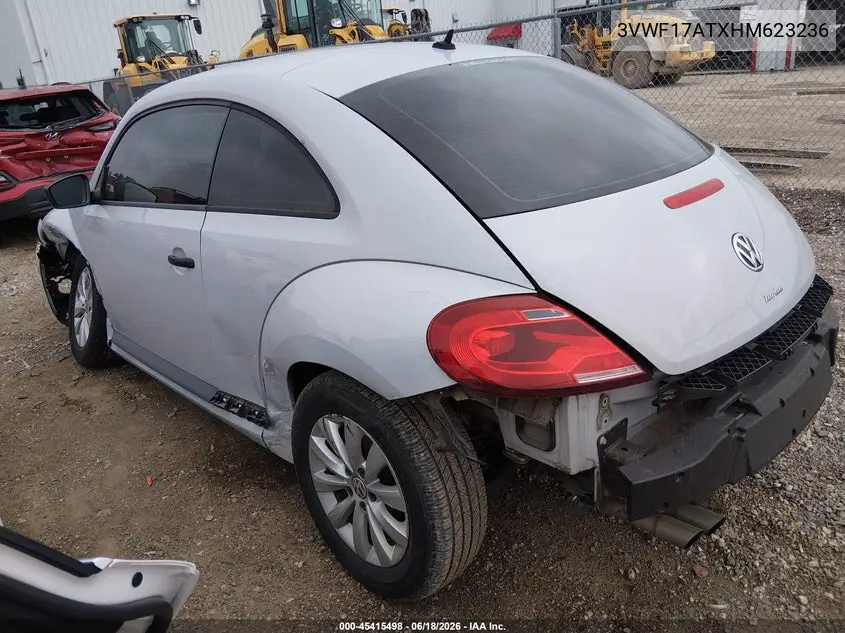 2017 Volkswagen Beetle #Pinkbeetle/1.8T Classic/1.8T S VIN: 3VWF17ATXHM623236 Lot: 45415498