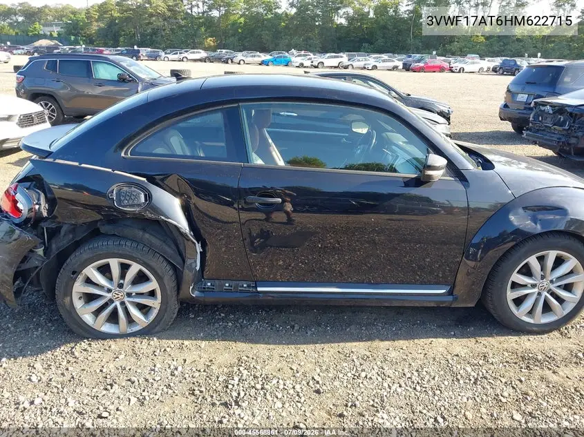 2017 Volkswagen Beetle #Pinkbeetle/1.8T Classic/1.8T S VIN: 3VWF17AT6HM622715 Lot: 45568861