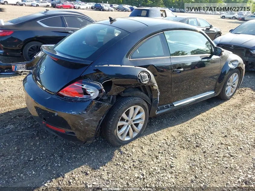 2017 Volkswagen Beetle #Pinkbeetle/1.8T Classic/1.8T S VIN: 3VWF17AT6HM622715 Lot: 45568861