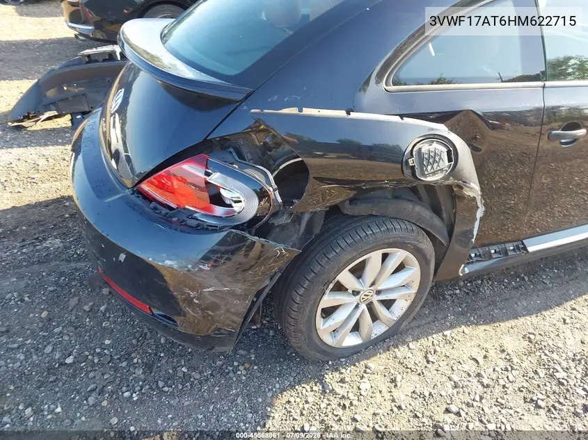 2017 Volkswagen Beetle #Pinkbeetle/1.8T Classic/1.8T S VIN: 3VWF17AT6HM622715 Lot: 45568861