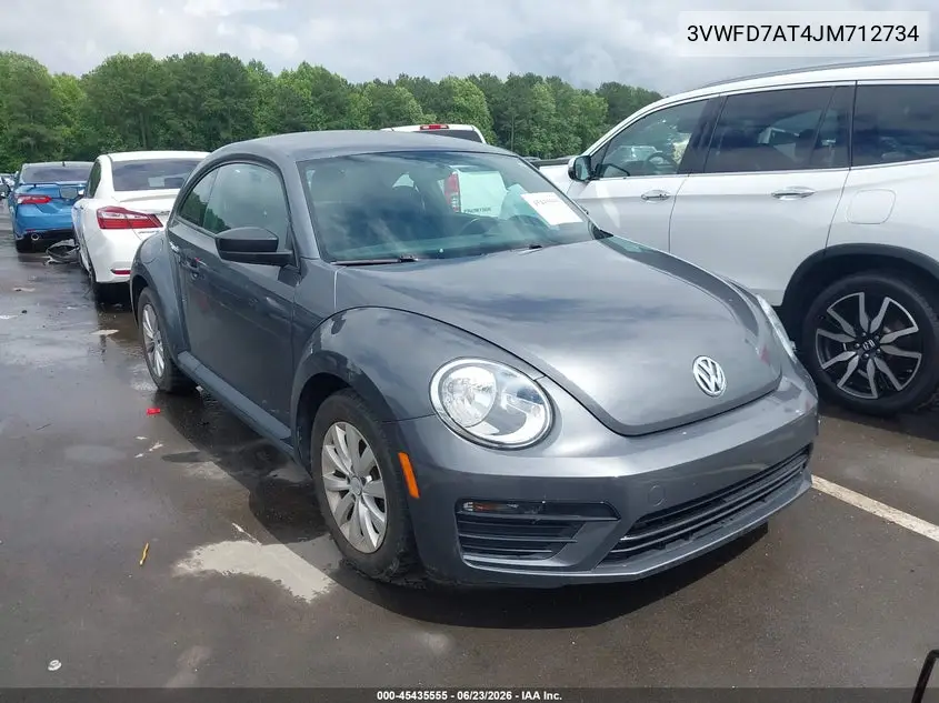 2018 Volkswagen Beetle 2.0T Coast/2.0T S VIN: 3VWFD7AT4JM712734 Lot: 45435555
