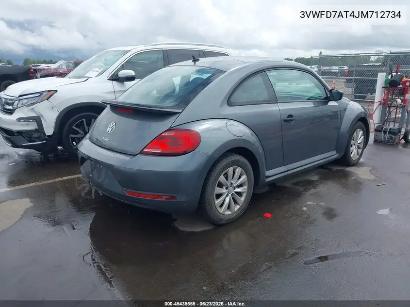 2018 Volkswagen Beetle 2.0T Coast/2.0T S VIN: 3VWFD7AT4JM712734 Lot: 45435555