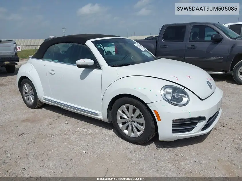2018 Volkswagen Beetle 2.0T Coast/2.0T S/2.0T Se VIN: 3VW5DAAT9JM505085 Lot: 45495111