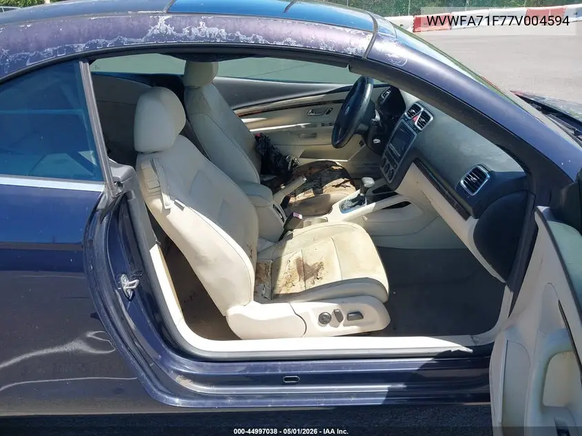 2007 Volkswagen Eos 2.0T VIN: WVWFA71F77V004594 Lot: 44997038
