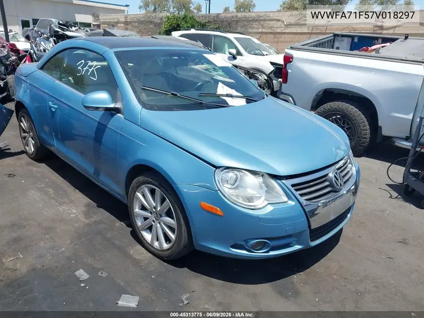 2007 Volkswagen Eos 2.0T VIN: WVWFA71F57V018297 Lot: 45313775