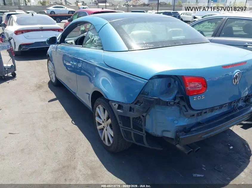 2007 Volkswagen Eos 2.0T VIN: WVWFA71F57V018297 Lot: 45313775
