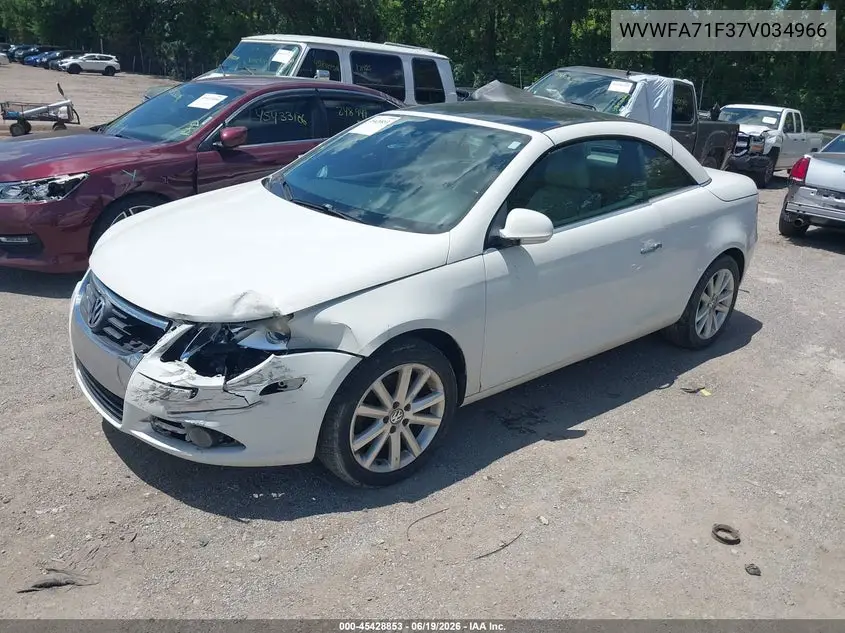 2007 Volkswagen Eos 2.0T VIN: WVWFA71F37V034966 Lot: 45428853
