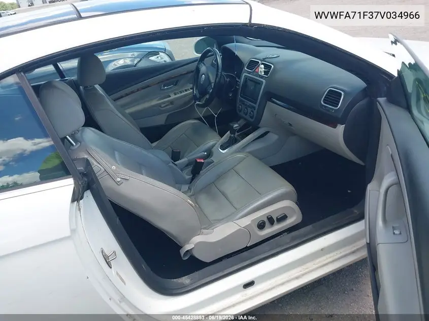2007 Volkswagen Eos 2.0T VIN: WVWFA71F37V034966 Lot: 45428853