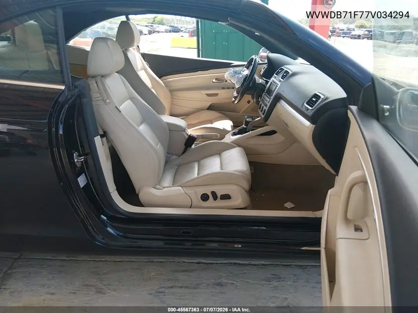 2007 Volkswagen Eos 3.2L VIN: WVWDB71F77V034294 Lot: 45567363