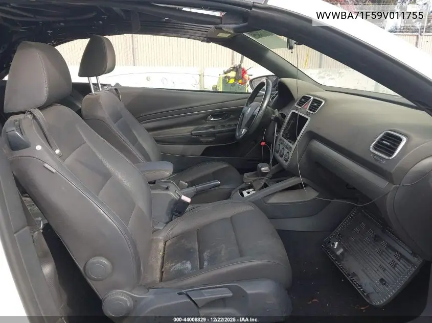 2009 Volkswagen Eos Komfort VIN: WVWBA71F59V011755 Lot: 44008829