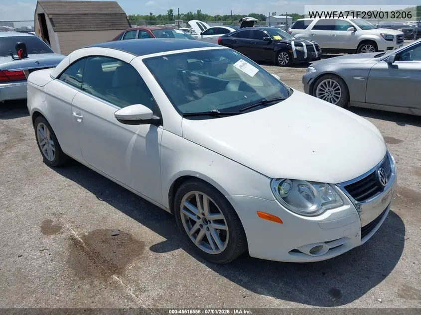 2009 Volkswagen Eos Lux VIN: WVWFA71F29V013206 Lot: 45516556