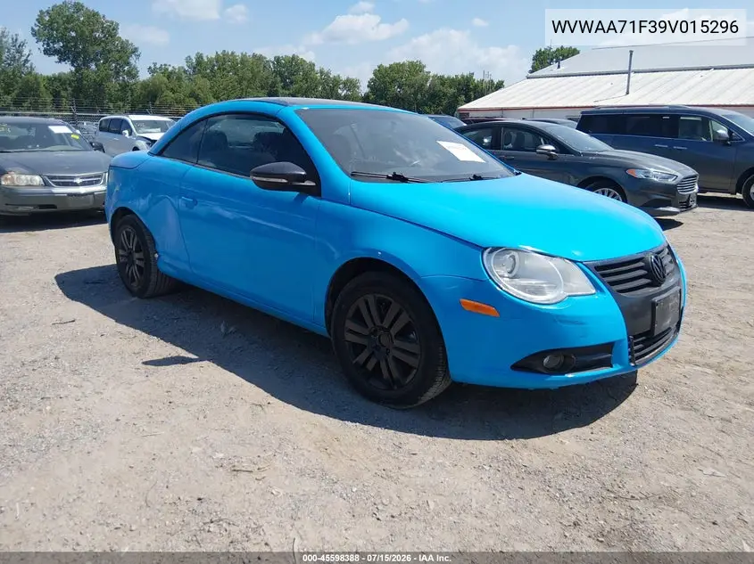 2009 Volkswagen Eos Komfort VIN: WVWAA71F39V015296 Lot: 45598388
