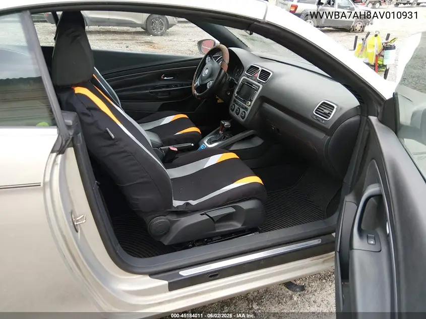 2010 Volkswagen Eos Komfort VIN: WVWBA7AH8AV010931 Lot: 45184011