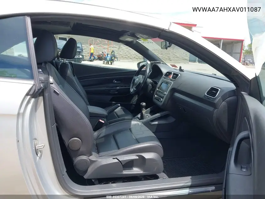 2010 Volkswagen Eos Komfort VIN: WVWAA7AHXAV011087 Lot: 45307241