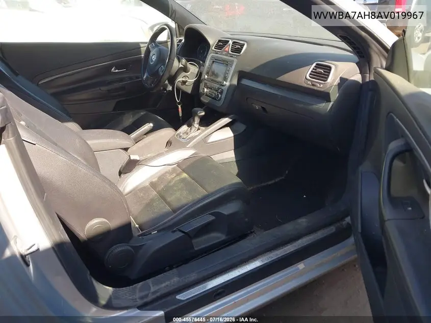 2010 Volkswagen Eos Komfort VIN: WVWBA7AH8AV019967 Lot: 45576445