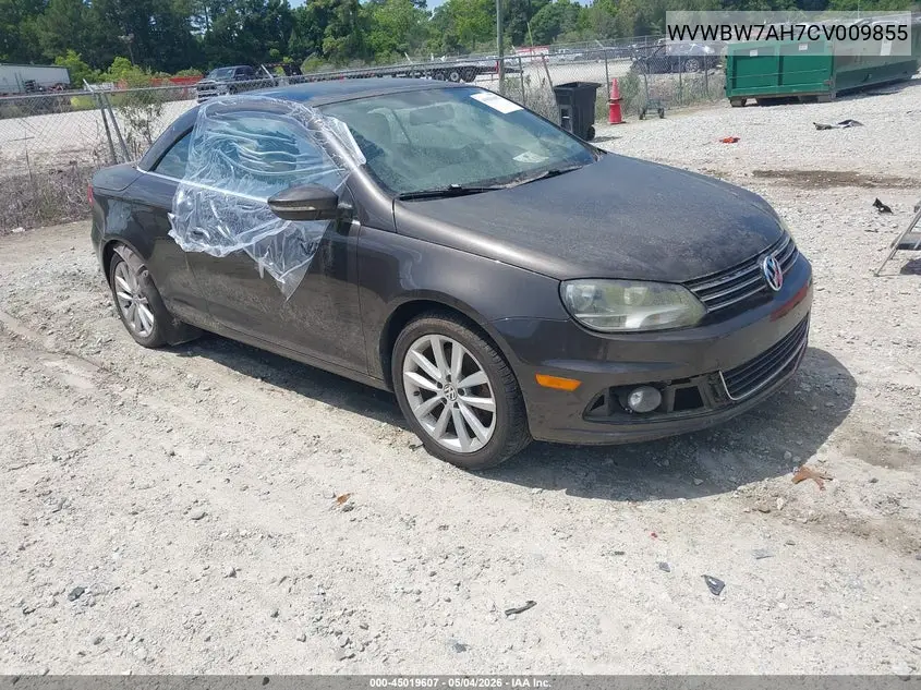 2012 Volkswagen Eos Komfort VIN: WVWBW7AH7CV009855 Lot: 45019607