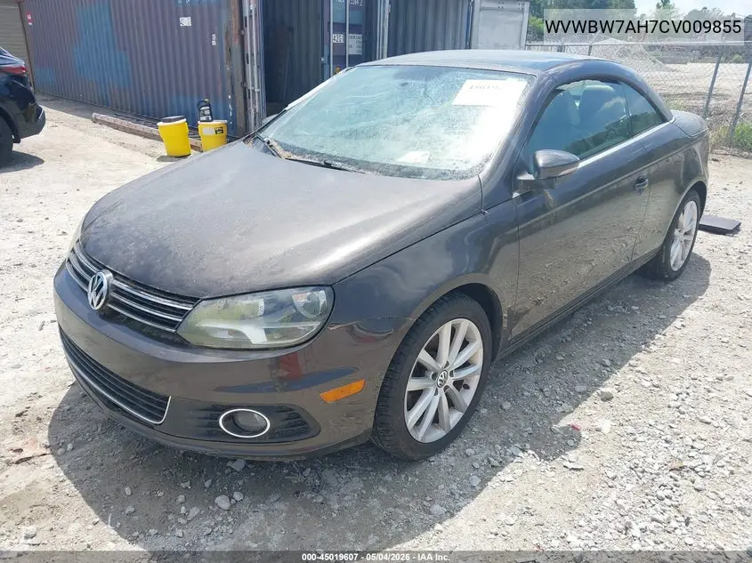 2012 Volkswagen Eos Komfort VIN: WVWBW7AH7CV009855 Lot: 45019607