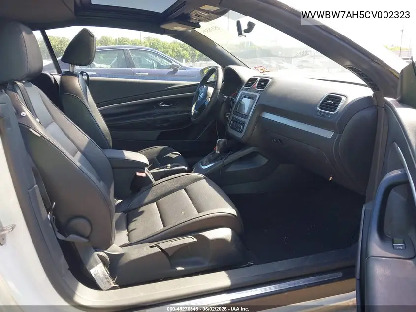 2012 Volkswagen Eos Komfort VIN: WVWBW7AH5CV002323 Lot: 45276545