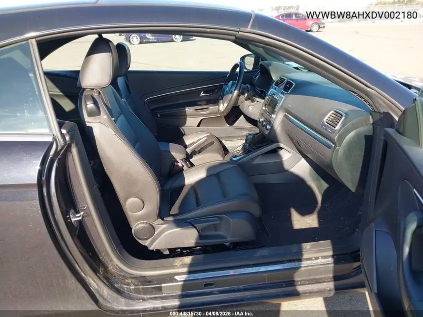 2013 Volkswagen Eos Sport VIN: WVWBW8AHXDV002180 Lot: 44815730