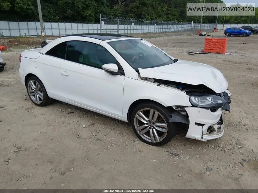 2013 Volkswagen Eos Executive VIN: WVWFW8AH2DV004023 Lot: 45170493