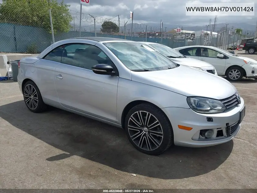 2013 Volkswagen Eos Sport VIN: WVWBW8AH7DV001424 Lot: 45224048