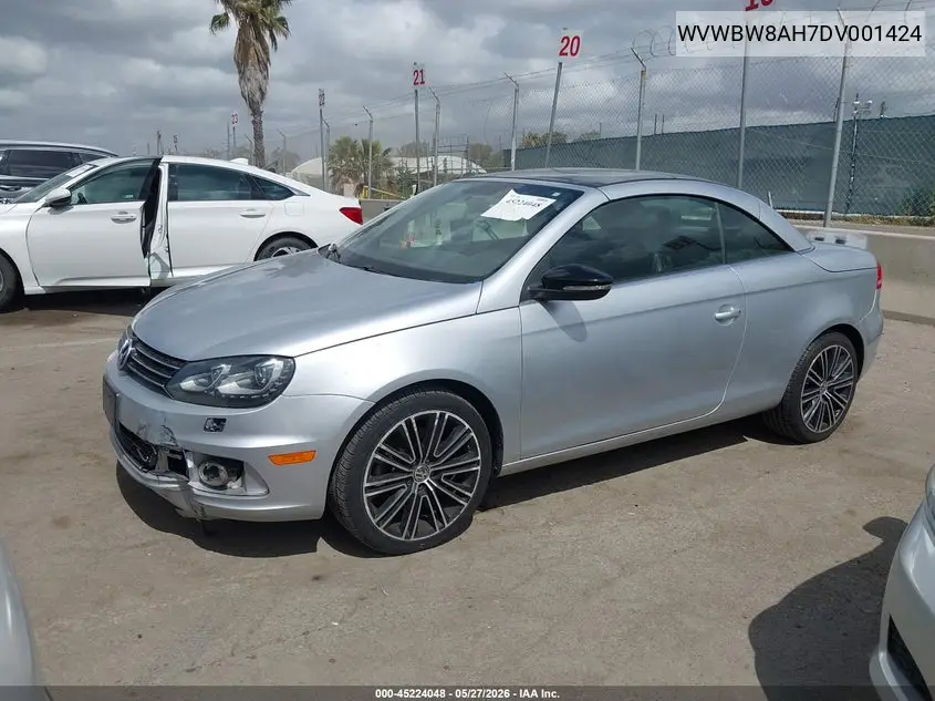 2013 Volkswagen Eos Sport VIN: WVWBW8AH7DV001424 Lot: 45224048