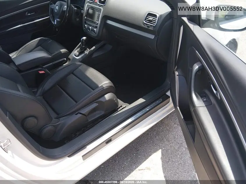 2013 Volkswagen Eos Komfort VIN: WVWBW8AH3DV005552 Lot: 45307296