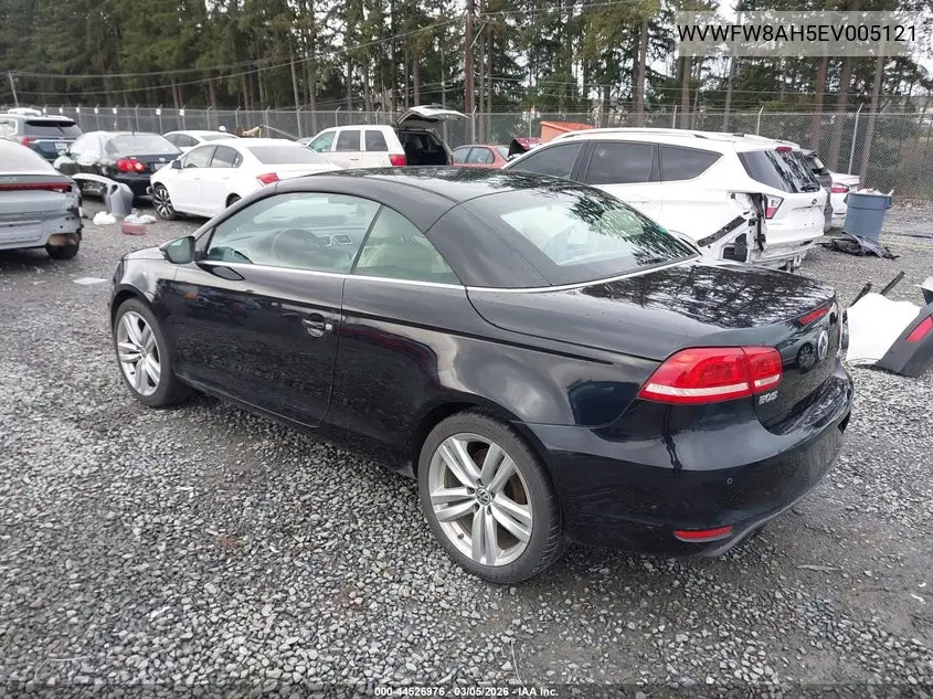 2014 Volkswagen Eos Executive VIN: WVWFW8AH5EV005121 Lot: 44526976