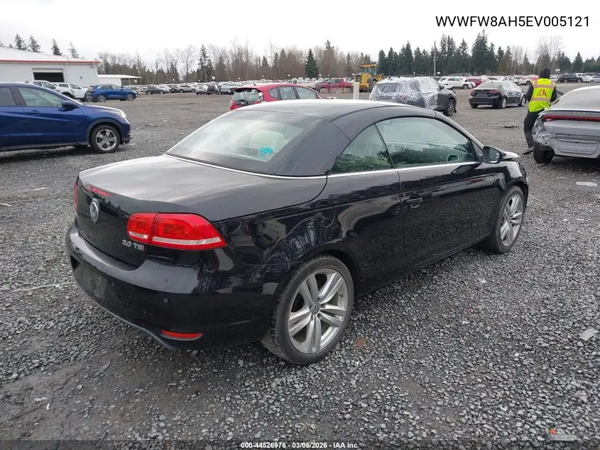 2014 Volkswagen Eos Executive VIN: WVWFW8AH5EV005121 Lot: 44526976