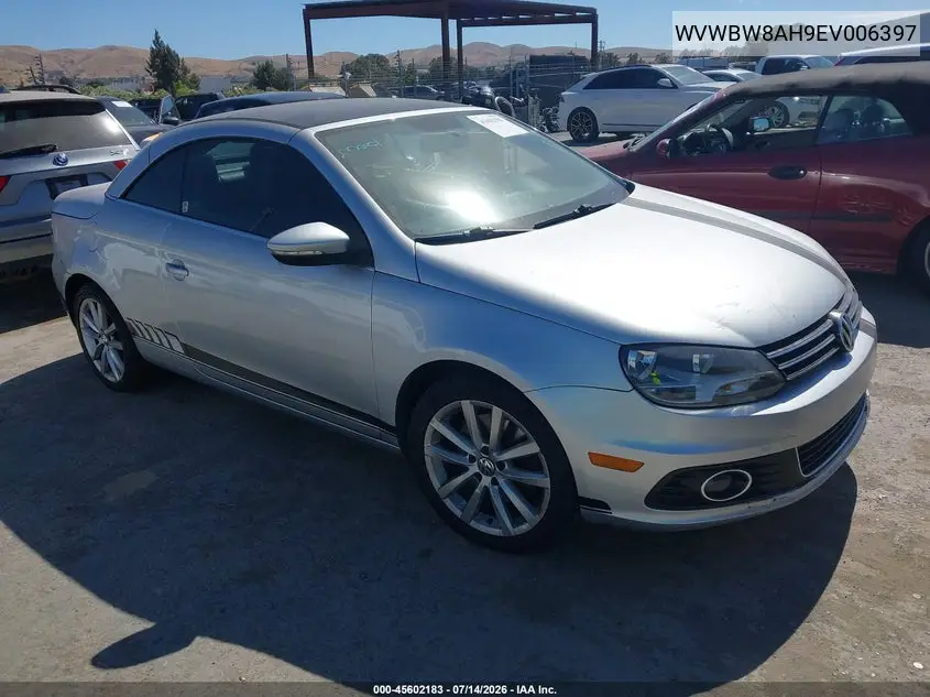 2014 Volkswagen Eos Komfort VIN: WVWBW8AH9EV006397 Lot: 45602183