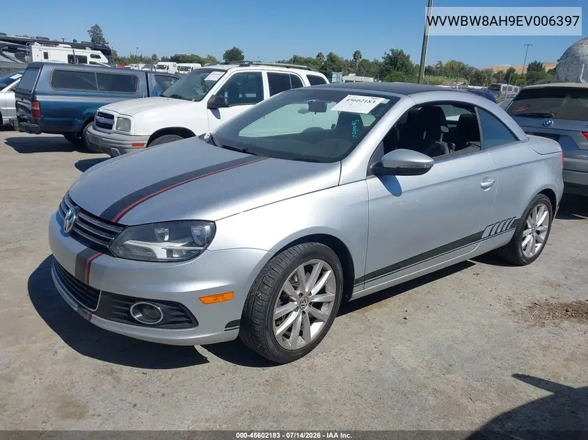 2014 Volkswagen Eos Komfort VIN: WVWBW8AH9EV006397 Lot: 45602183