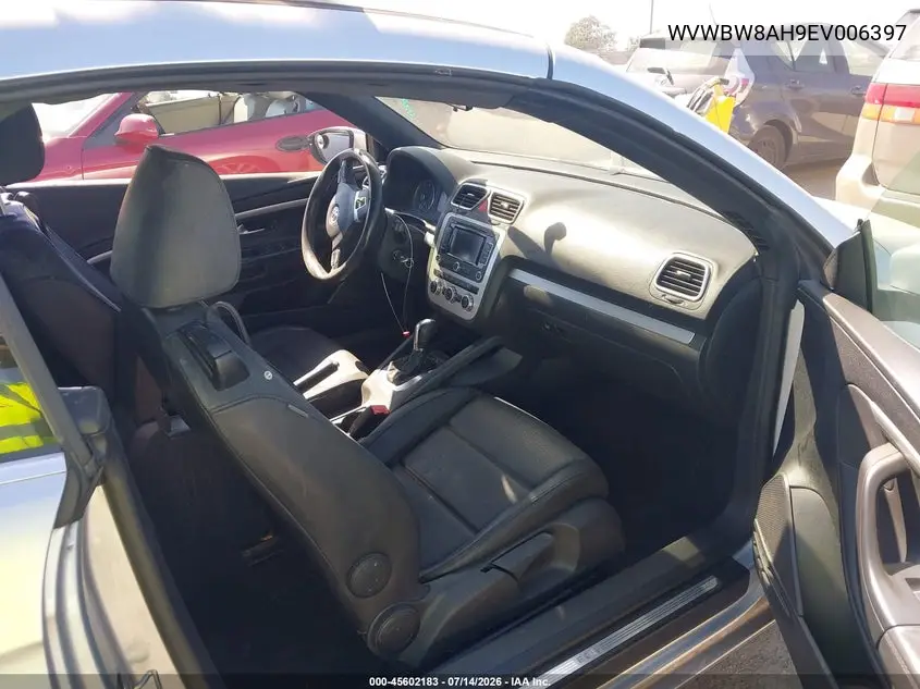 2014 Volkswagen Eos Komfort VIN: WVWBW8AH9EV006397 Lot: 45602183