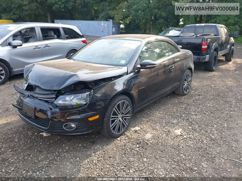 2015 Volkswagen Eos Final Edition VIN: WVWFW8AH9FV000084 Lot: 45613492